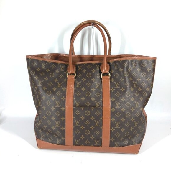LOUIS VUITTON M42420 Monogram Weekend GM Shoulder Bag Tote Bag Brown - Picture 1 of 10